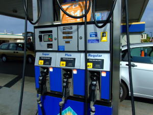 給油機周辺は火気厳禁