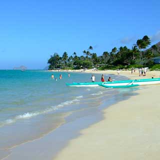 ハワイのおすすめビーチ ラニカイビーチ